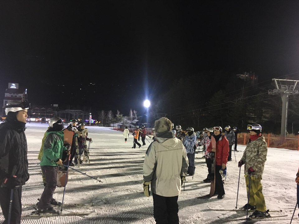 2018년 동계스포츠(스키) 평창 용평리조트