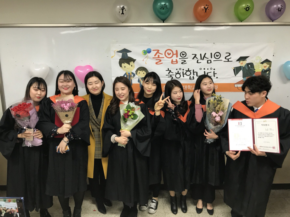 2017학년도 전기 간호학과 졸업식-2(라이프가이드별)