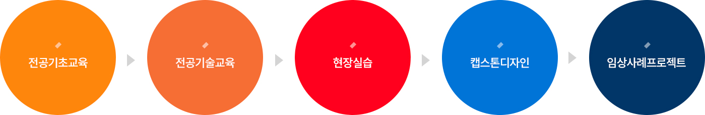 재직자 친화적 도제식 현장실습과 고도화 수준의 임상사례 연구 추진표